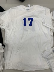 Gildan Soft Style Adult XS S M L XL Number Jersey T-Shirts White Black Team Set