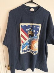 Marvel Captain America “Freedom” Mens 2xl Graphic t-shirt
