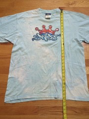 Vintage JNCO Jeans Graphic Shirt Men XL Graffiti Crown Logo 90s Y2K Rave Skater