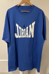 Nike Air Jordan Blue T-Shirt Jumpman Logo HV3894-459 Men’s XL NWT