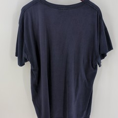 Vintage Thrashed NYPD New York City Police Department T-Shirt Navy Blue Size XL