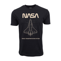 1980 Nasa Space Transportation System Graphic T shirt