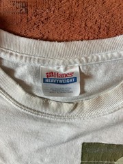 Y2K USA Surf T Shirt XL Hanes Heavyweight Vintage Beach Hawaiian Tee