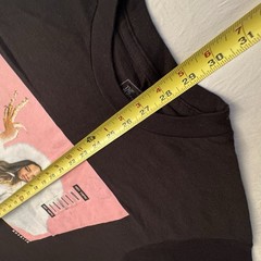 NEW! Rosalía Aute Cuture Faux Fur Coat T Shirt Size Medium Rosalia NWT!
