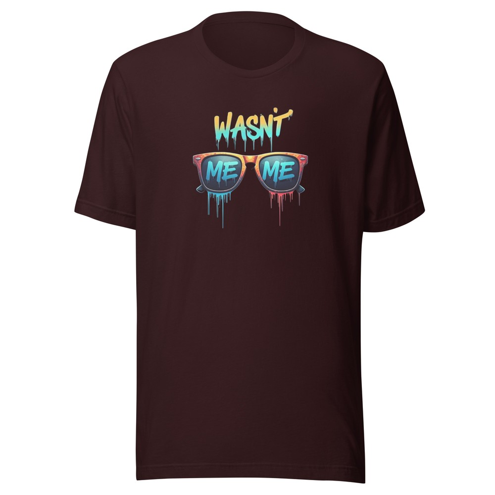 Wasn’t Me Funny T-Shirt – Shaggy Song Cheater Denial Tee Unique Design Mockup