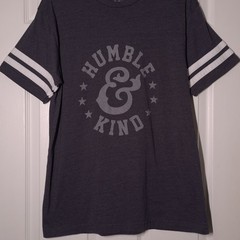 Tim McGraw: Humble & Kind USED Jersey-Style Shirt (M, Gray, Country Music, 22)