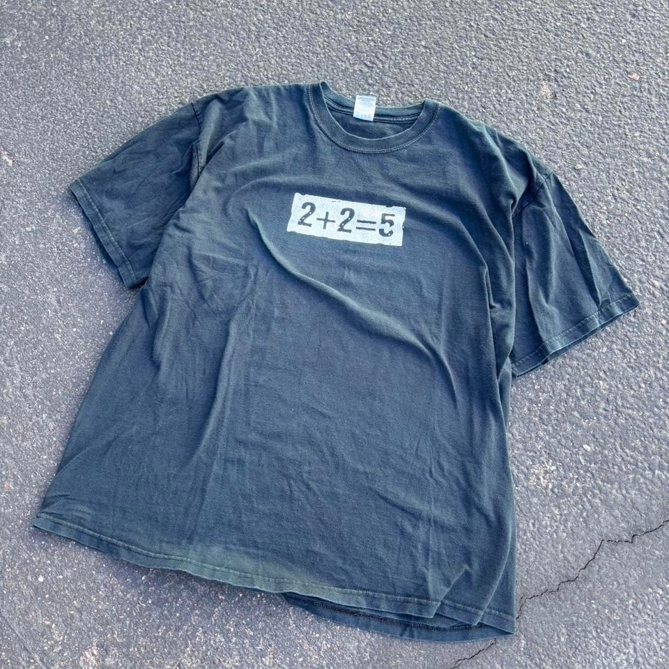 Vintage 90’s 2+2=5 Math Shirt Size 2XL