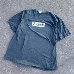 Vintage 90’s 2+2=5 Math Shirt Size 2XL