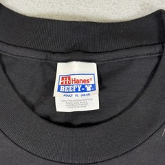 Hanes Beefy T-Shirt Men’s XL Black Willie Nelson Spirit On The Road Again Tour