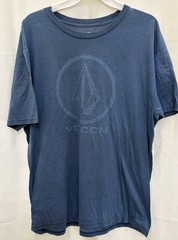 Men’s Blue Volcom, Extra Large T-Shirt Featuring Volcom Symbol On The Front. ￼￼