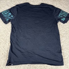 Nike Air Jordan Jumpman Logo Tee Mens T-Shirt Black Green Size L Sportswear Top