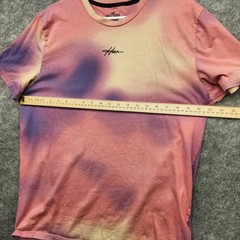 Hollister Must Have Collection Mens T-Shirt Embroidered Logo Tie Dye Size XL
