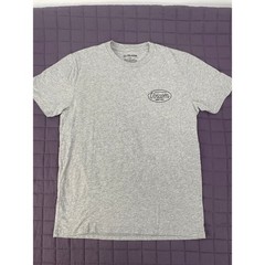 Volcom Garaged Short Sleeve T-Shirt Heathered Grey Graphic Skate Tee Size L