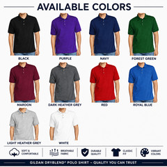 Personalized Customized Polo Your Logo Photo & Text Men’s Shirt USA New Gift Tee