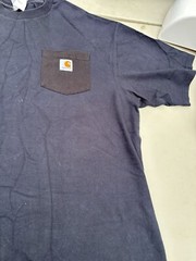 Men’s Carhartt Tshirt Front Pocket Size XL Work Wear
