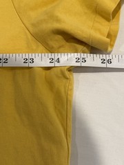 Polo Ralph Lauren Short Sleeve Big Pony Solid Crewneck Solid T-Shirt Yellow XXL