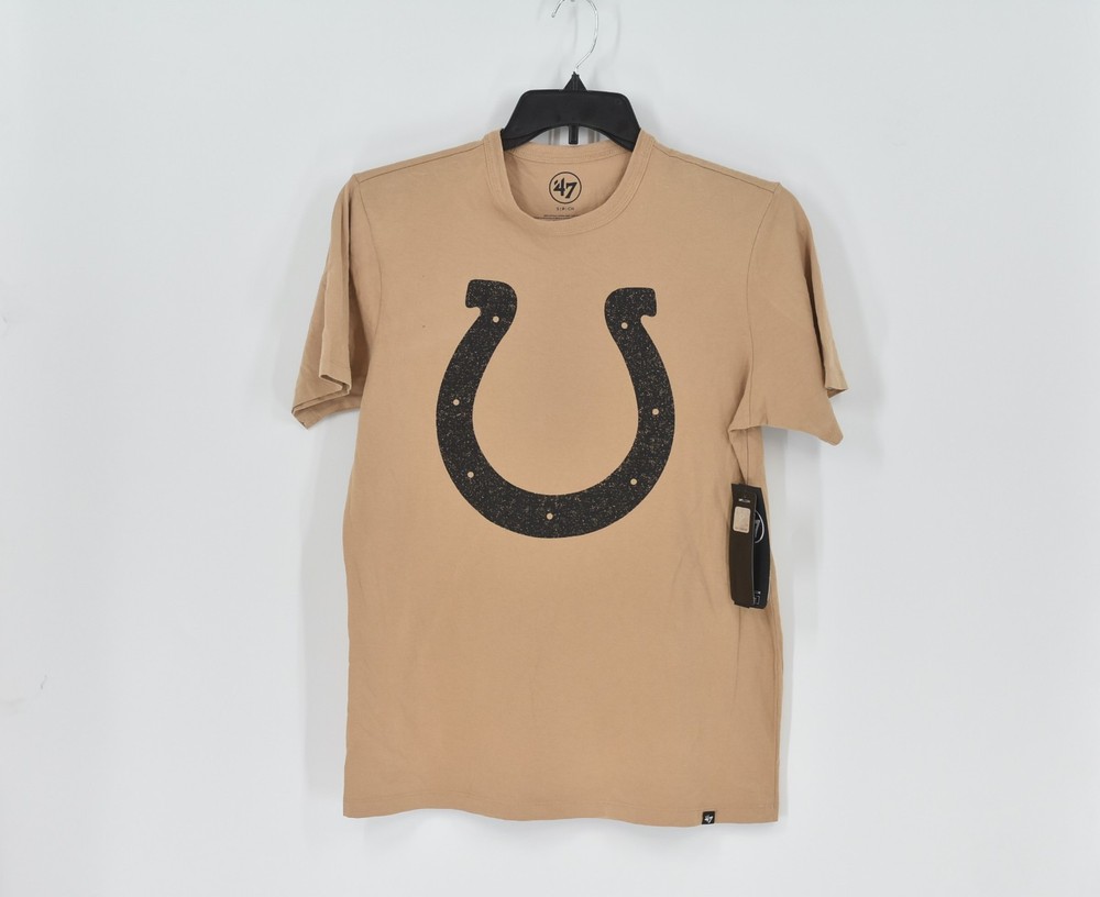 Men’s ’47 Indianapolis Colts T-Shirt In Dusted Khaki Size Medium