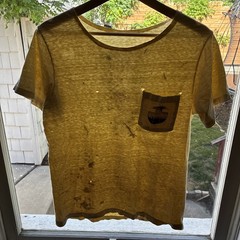 Vintage 1960/50s EXTREMELY RARE Distressed FADED Paperthin Thrashed Tee INSANE