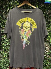 Vintage 1991 Guns N Roses Brockum Licensed Faded Distressed Band Tee