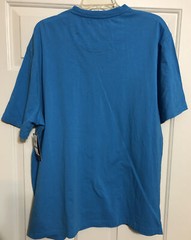 NWT IZOD size XL malibu blue short sleeve shirt men’s