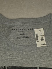 AEROPOSTALE T-Shirt Adult Mens XL Brooklyn Bridge NYC Gray NWT