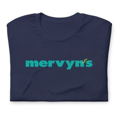 MERVYNS Department Store Logo Graphic Tee Shirt Unisex t-shirt