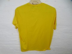 Vintage Sean John Shirt Mens 3XL Yellow City Logo Graphic Tee Short Sleeve y2k