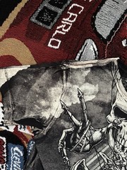 Affliction Puppet Master Shirt Angels vs Demons Gray Men’s XL Rare Y2K