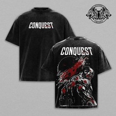 Invincible Conquest Graphic Apparel Collection: Heavyweight Muscle Tee