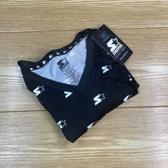 Camiseta Para Hombre Franela Manga Corta Playera Con Cuello V Talla M Starter