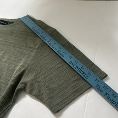 Claiborne Men’s Green Short Sleeve Shirt Size Large