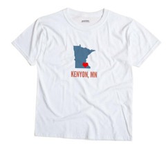 Kenyon Minnesota MN T-Shirt HEART