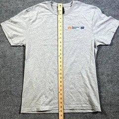 Gildan Softstyle CVC T-Shirt Mens M Gray Command Alkon 50th Anniversary Graphic