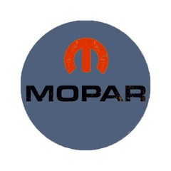 MOPAR VINTAGE SIGN LOGO PARTS & ACCESSORIES – INDIGO Blue T-Shirt (Licensed)