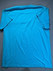 Riot Society Pineapple Bear T-Shirt Teal Blue Graphic Tee Mens Large