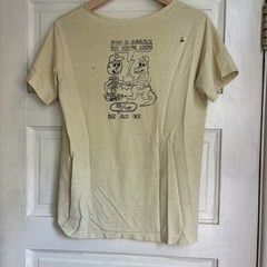 Vintage 1960/50s EXTREMELY RARE Distressed FADED Paperthin Thrashed Tee INSANE