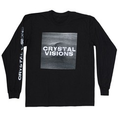 Men’s Big Pink Crystal Visions The Big Pink Long Sleeve Large Black
