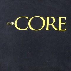 Rare Vintage The Core 2003 Film Prom Long Sleeve T Shirt 2000s Movie Black SZ XL