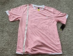 Diodora Light Pink Football Jersey
