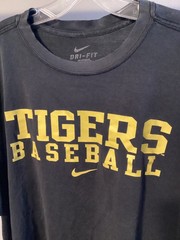 2Xl Nike Dri fit Missouri Tigers college baseball fade soft workout shirt MIZZOU