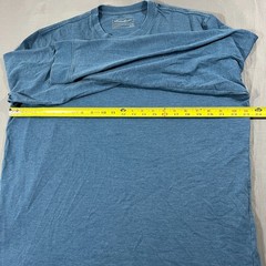 Eddie Bauer Legend Wash Shirt Mens XL Tall Blue Cotton Crew Neck Streetwear
