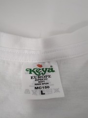 Prague Czech Republic City Clockworks Embroidered Vintage White T-Shirt Size L