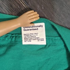 Vintage 90s BVD Pocket T Shirt Green XL (Fits Large) Single Stitch