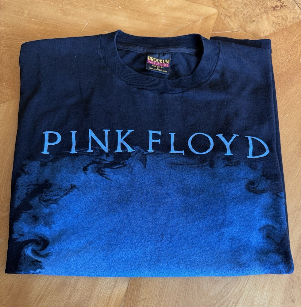 Vintage 1992 Pink Floyd Wish You Were Here Shirt Brockum Single Stitch Large NM