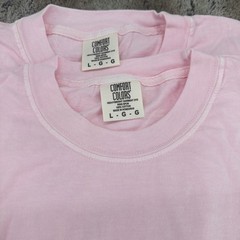 Comfort Colors C1717 – Unisex Heavyweight RS T-Shirt Lot 6 M-L- XL Pink