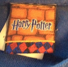 Harry Potter T-Shirt Dragon Blue 2000 Y2K Tee Shirt Youth XL