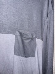 Free Fly Bamboo Hybrid Hoodie Mens Medium Slate Aspen Grey Sun UPF 50+ NWT