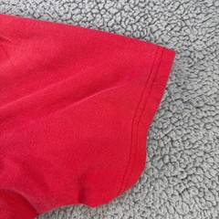Vintage Disney Pluto T Shirt Large Red Mickey Unlimited Front Back Double Sided