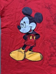 Vintage Mickey Unlimited Mickey Mouse Red Single Stitch T-Shirt Men’s Size XL