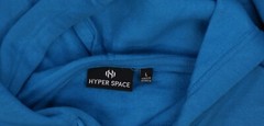 NASA Men’s Hoodie Pullover Athletic Long Sleeves Sweatshirts L Blue.